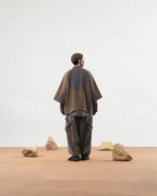 Capsule 03 / CST-125  Psammite Kimono Jacket  (Brown)