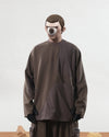 Capsule 03 / CST-124 Psammite Nylon Long Sleeve T-shirt  (Brown)