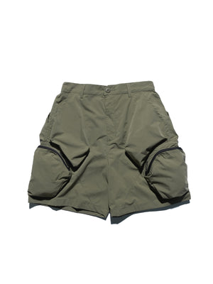 Capsule 03 / CSS-108  Split Shorts (Green)