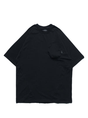 Capsule 02 / CST-116 Drill Pocket T-shirt   (Black)