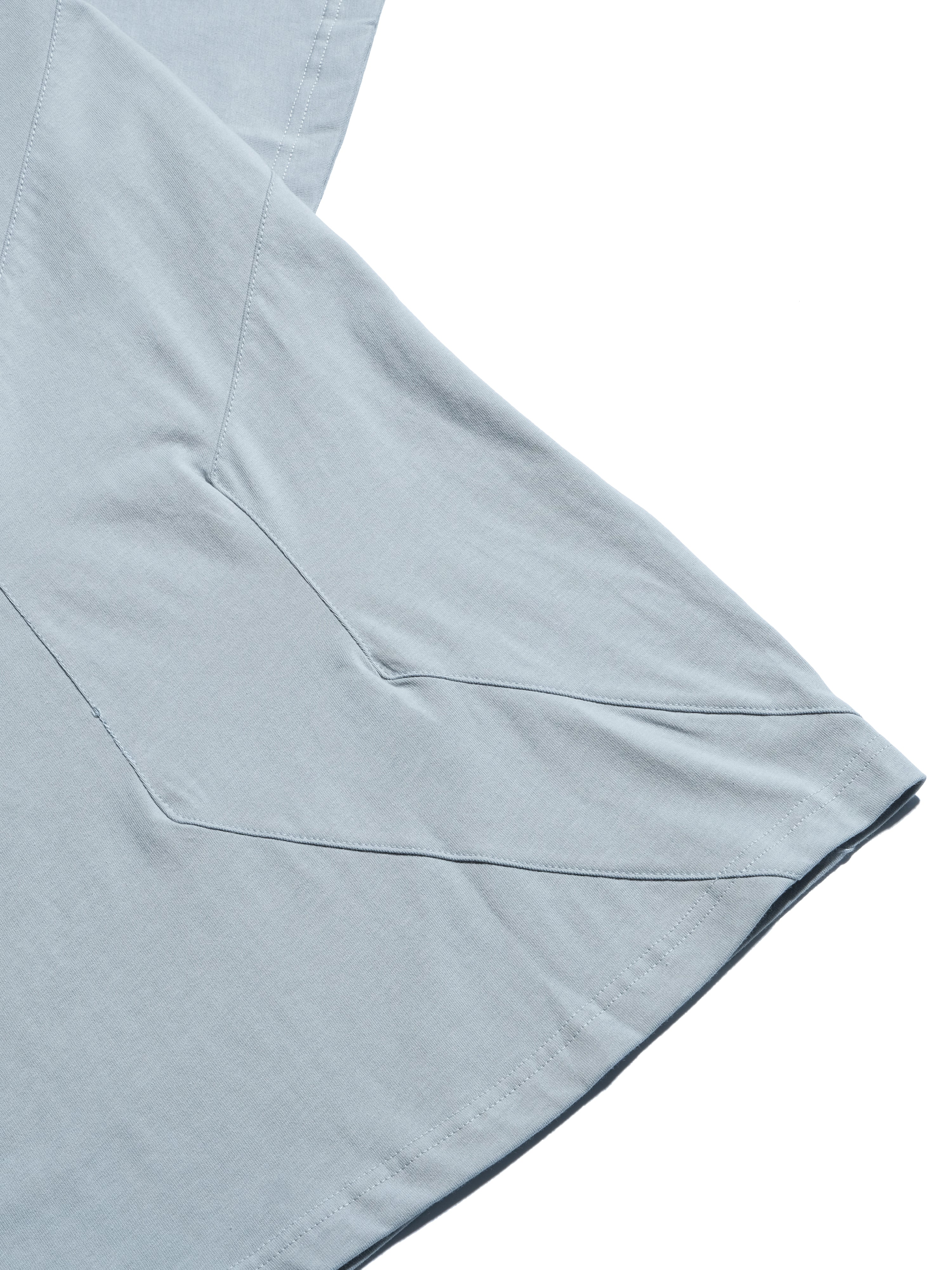 Capsule 02 / CST-116 Drill Pocket T-shirt   (Light Grey)