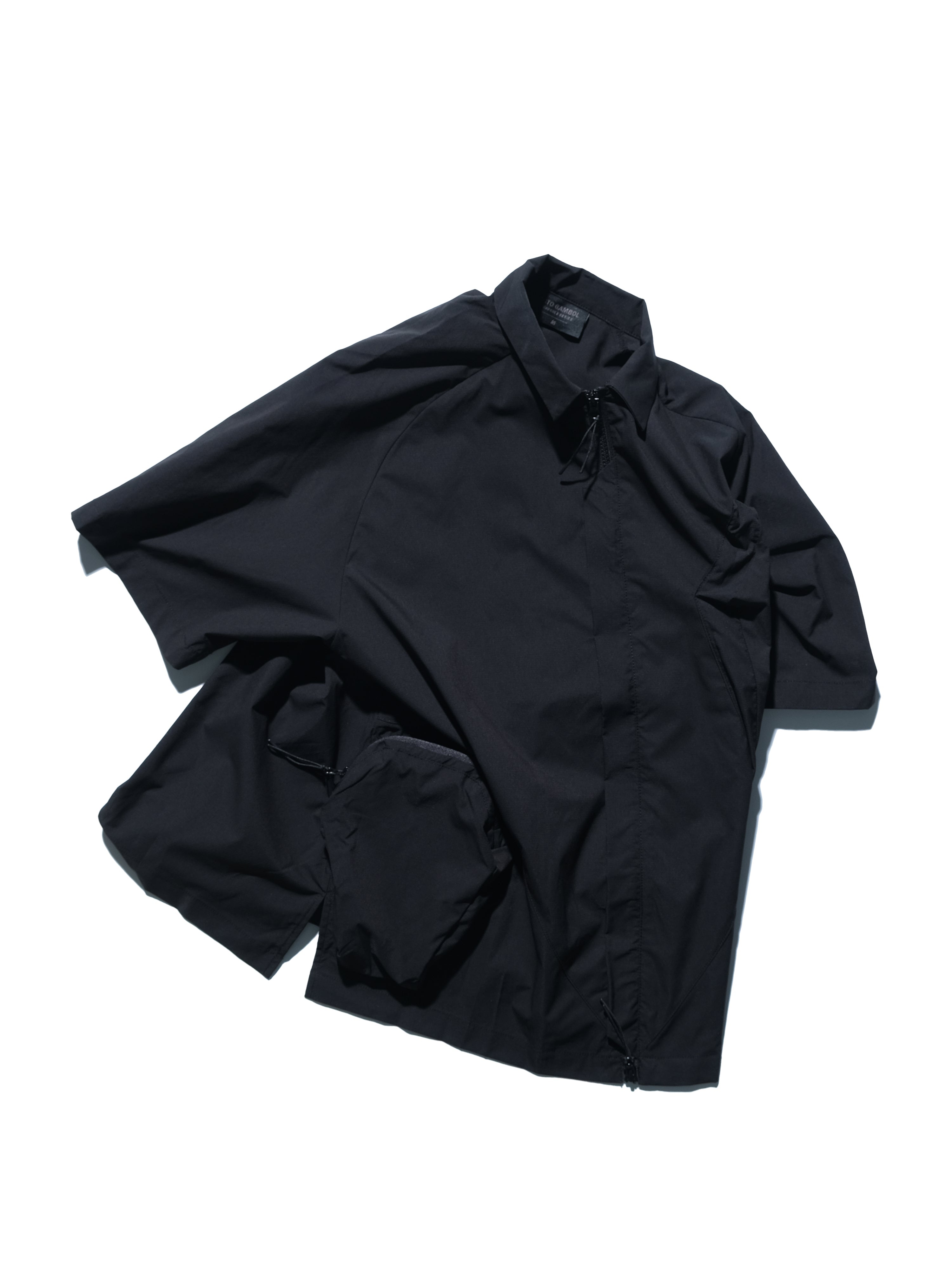 Capsule 03 / CST-118 Split Shirt  (Black)