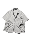 Capsule 03 / CST-118 Split Shirt  (Light Grey)
