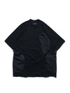 Capsule 03 / CST-119  Split T-shirt  (Black)