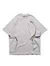 Capsule 03 / CST-119  Split T-shirt  (Light Grey)