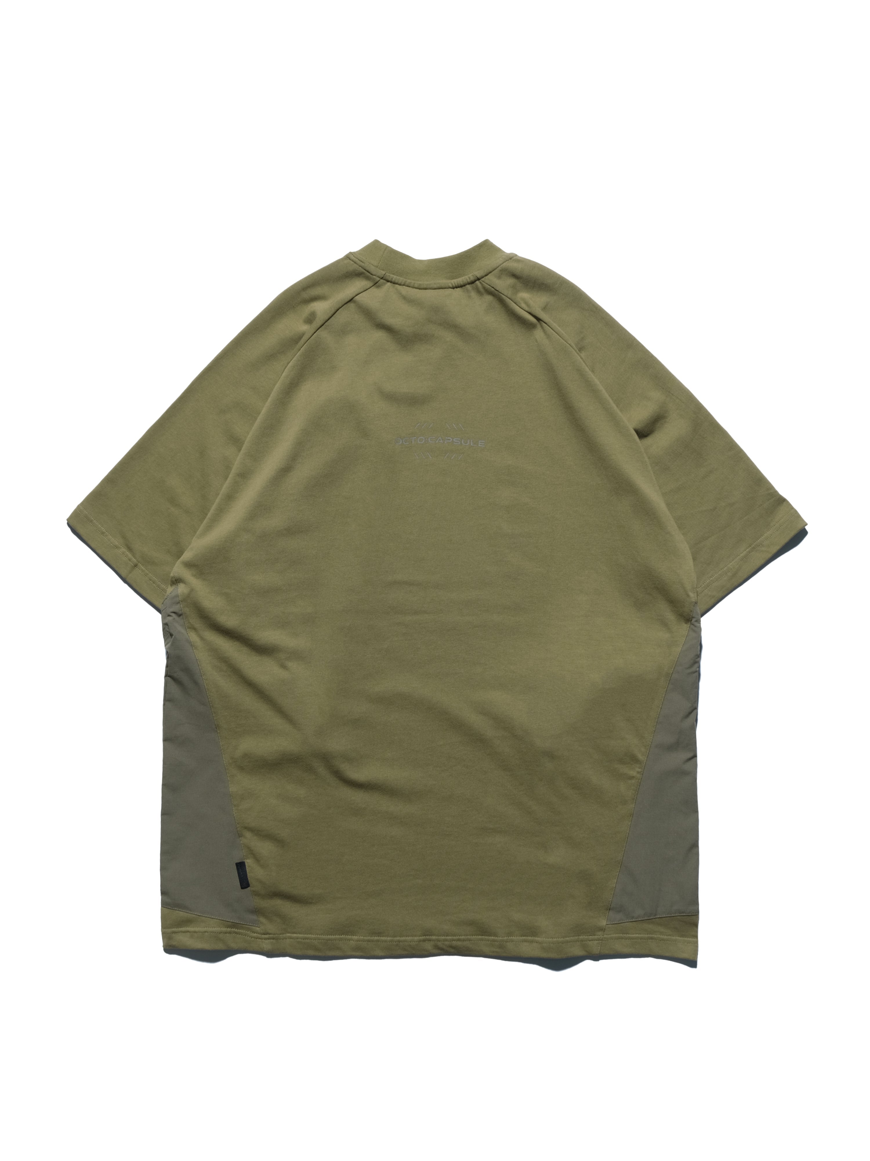 Capsule 03 / CST-119  Split T-shirt  (Green)