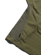 Capsule 03 / CST-119  Split T-shirt  (Green)