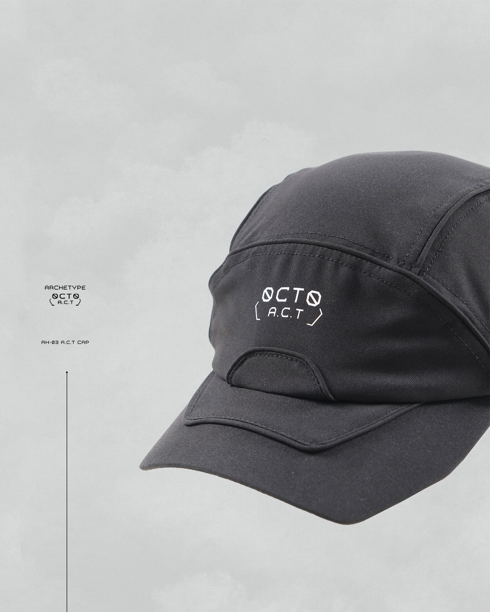 S24 / AH-03  A.C.T CAP (Black)