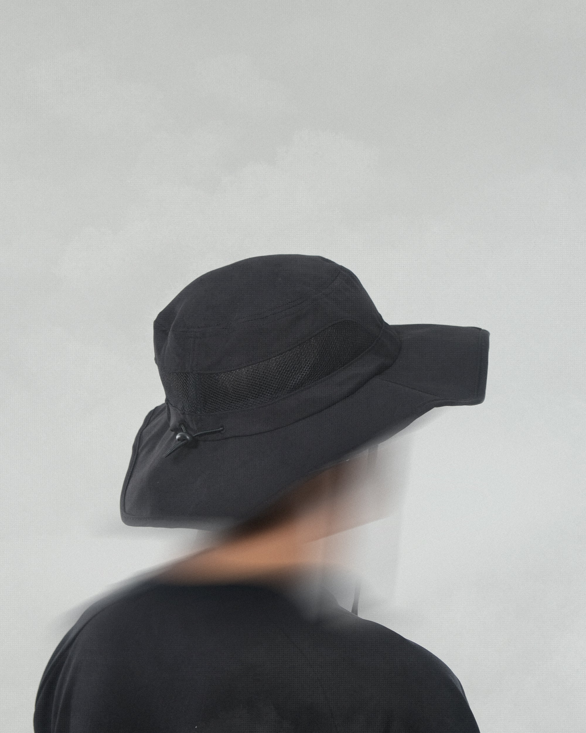S24 / AH-05  A.C.T Octagon Bucket Hat (Black)