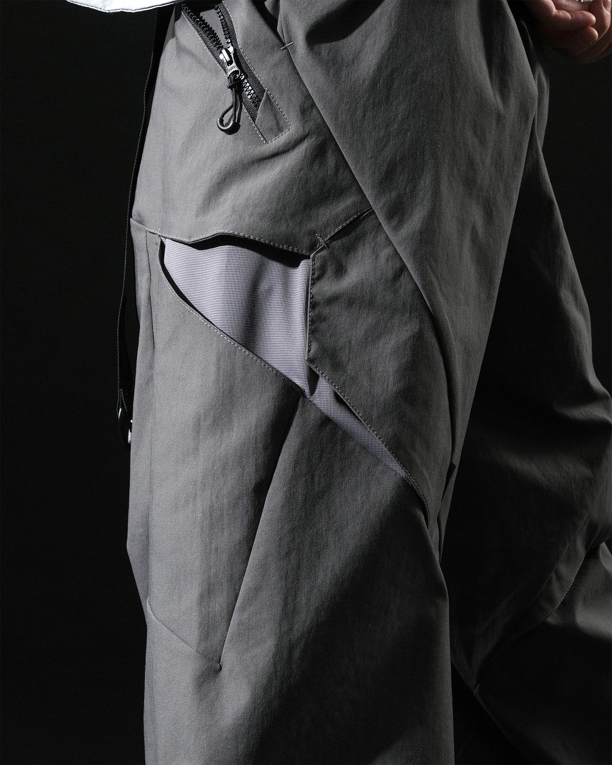 A26-S1-P / Visor Fold Panel Pants (Grey)