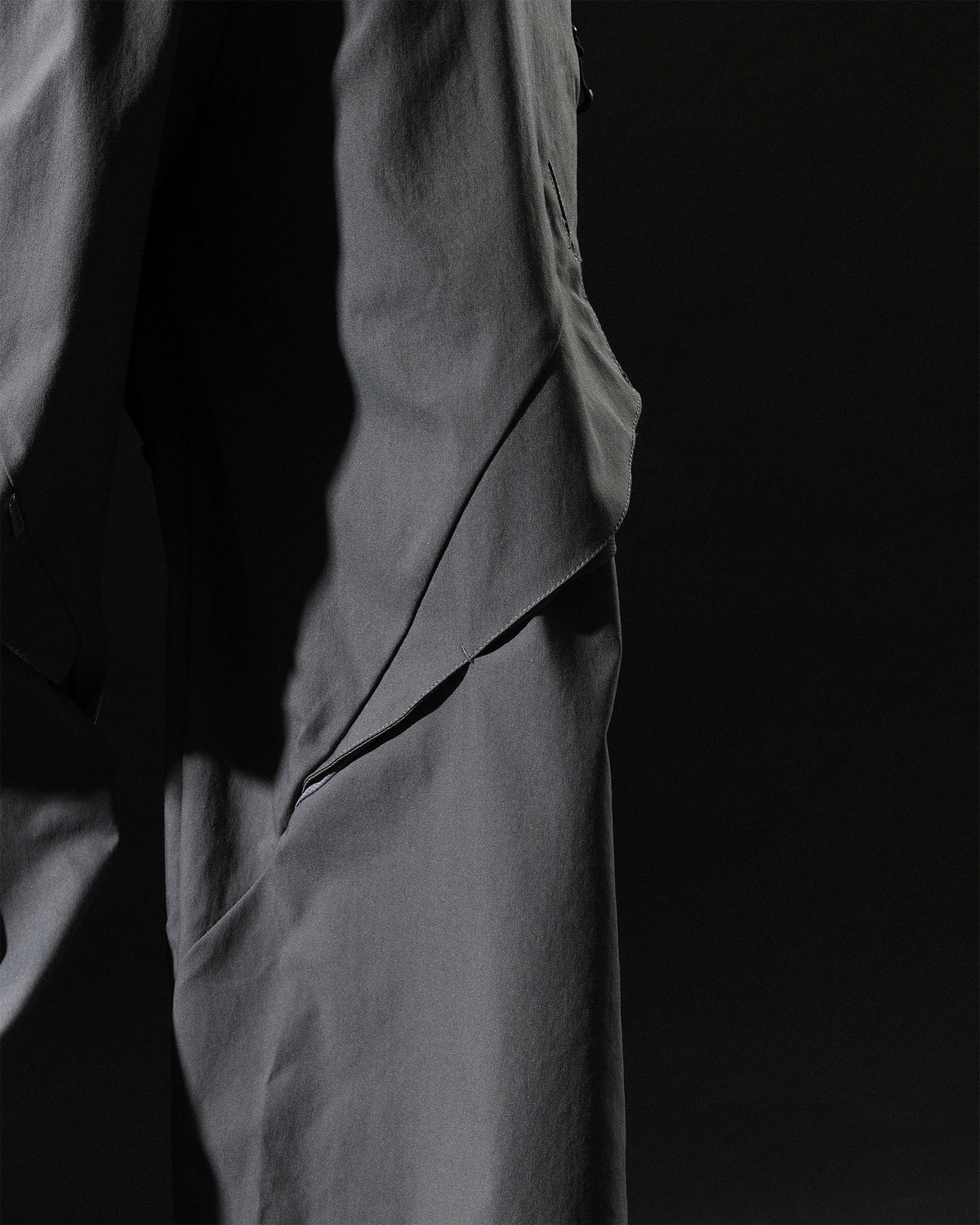 A26-S1-P / Visor Fold Panel Pants (Grey)