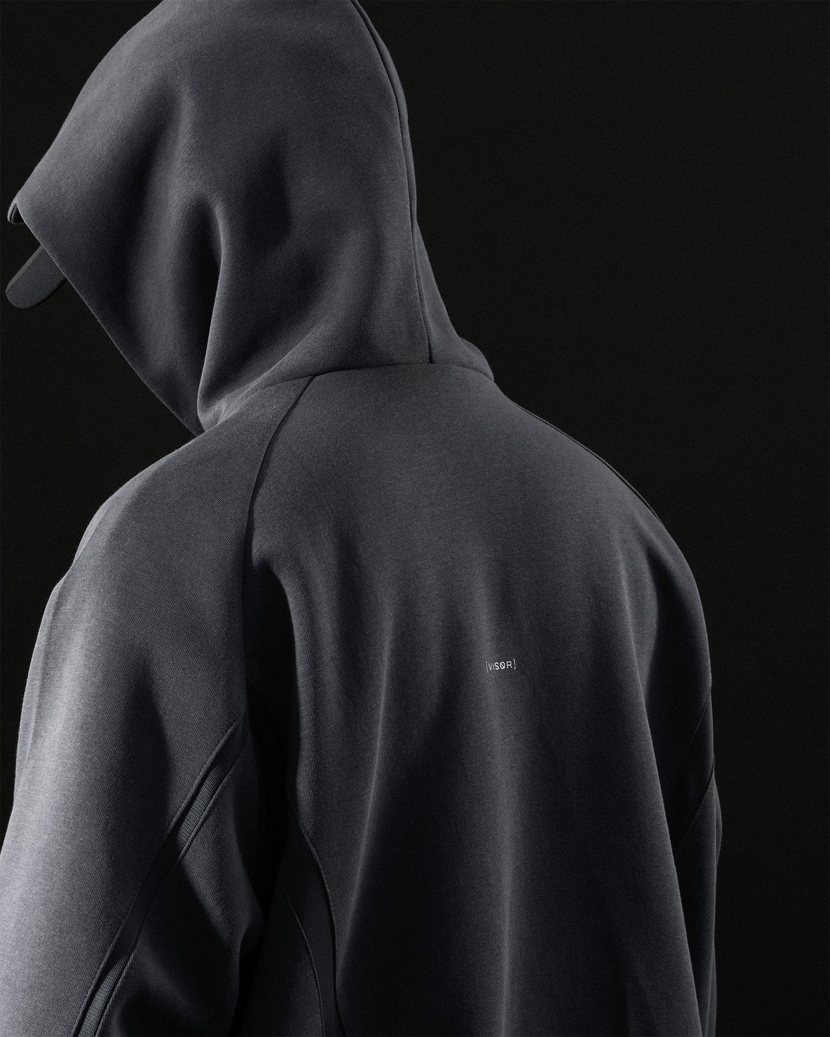 A26-S1-H / Visor Layer Hoodie (Grey)