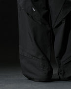 A26-S1-P / Visor Fold Panel Pants (Black)