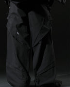 A26-S1-P / Visor Fold Panel Pants (Black)