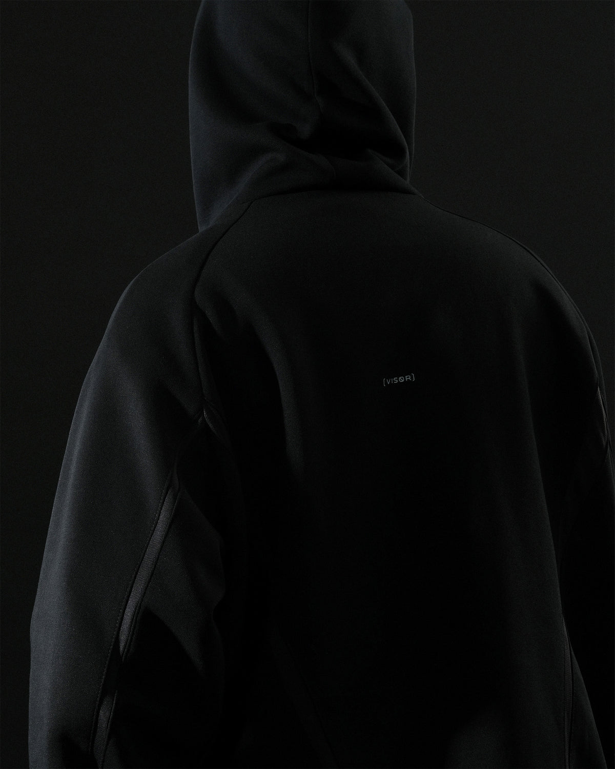 A26-S1-H / Visor Layer Hoodie (Black)