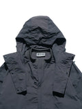 AW23 / 10 — T23-076  Detachable Mighty form Windbreaker (Dark Grey)