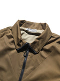 AW23 / 06 —J23-027  Trapezoidal Visor Coach Jacket (Golden Brown)