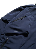 AW23 / 08 —J23-028  Radial Visor Windbreaker (Navy)