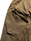 AW23 / 07 —  P23-132 Reverse V-Shape Visor Camber cone Pants  (Golden Brown)