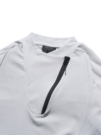 Capsule 01 / CST-120  ARC Zip Sweater  (Bright Grey)