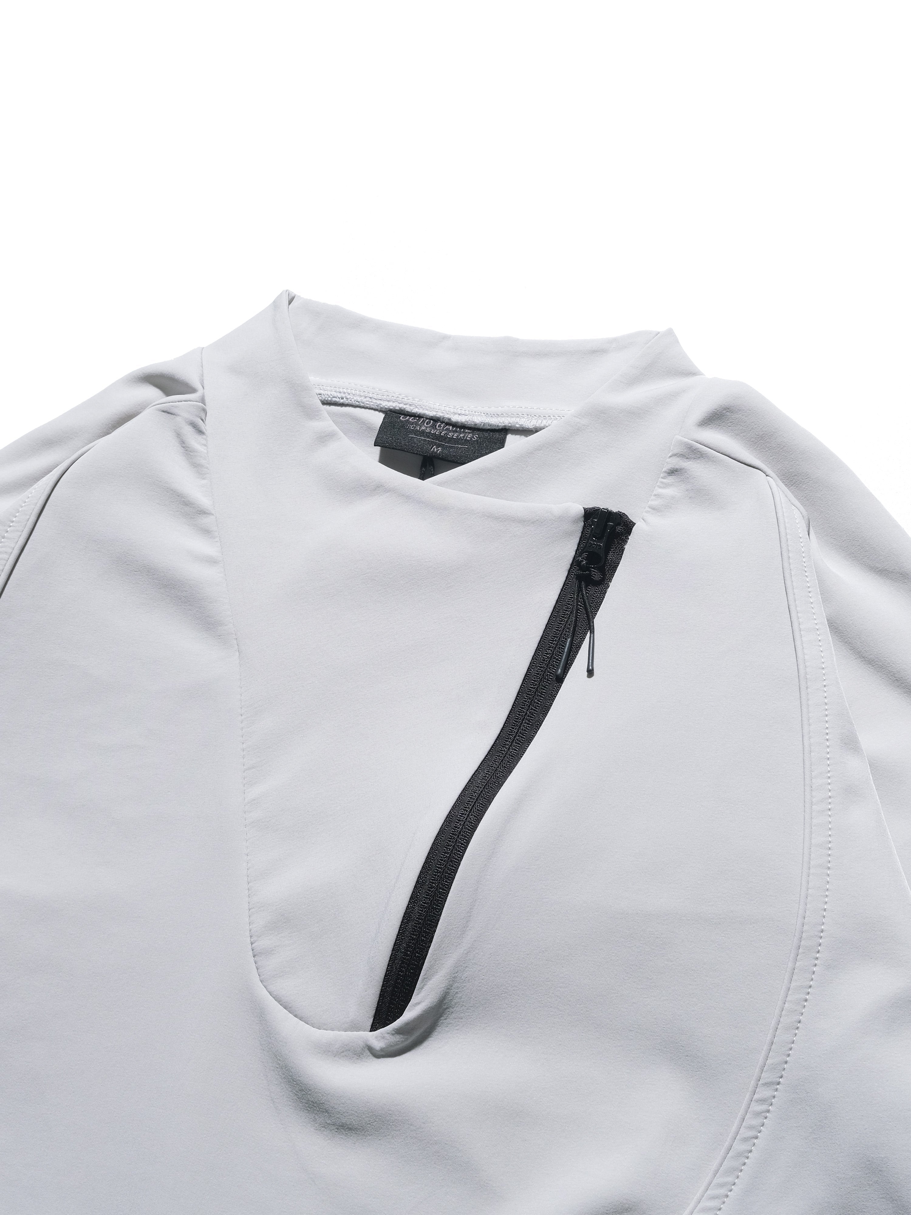 Capsule 01 / CST-120  ARC Zip Sweater  (Bright Grey)