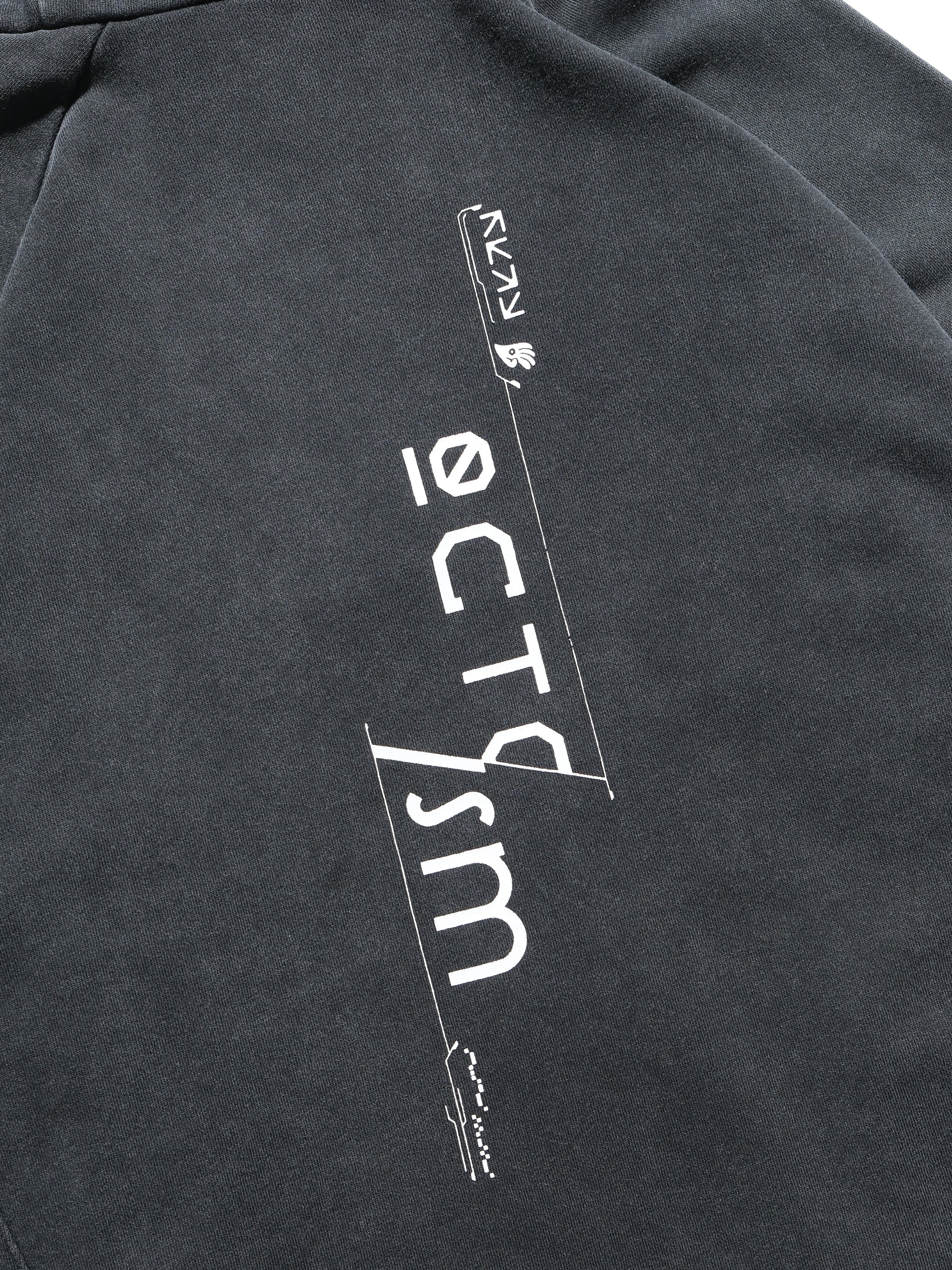 A24-OI-H OCTO X IONISM Ream Hoodies (Washed Grey)