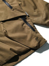 AW23 / 06 —J23-027  Trapezoidal Visor Coach Jacket (Golden Brown)