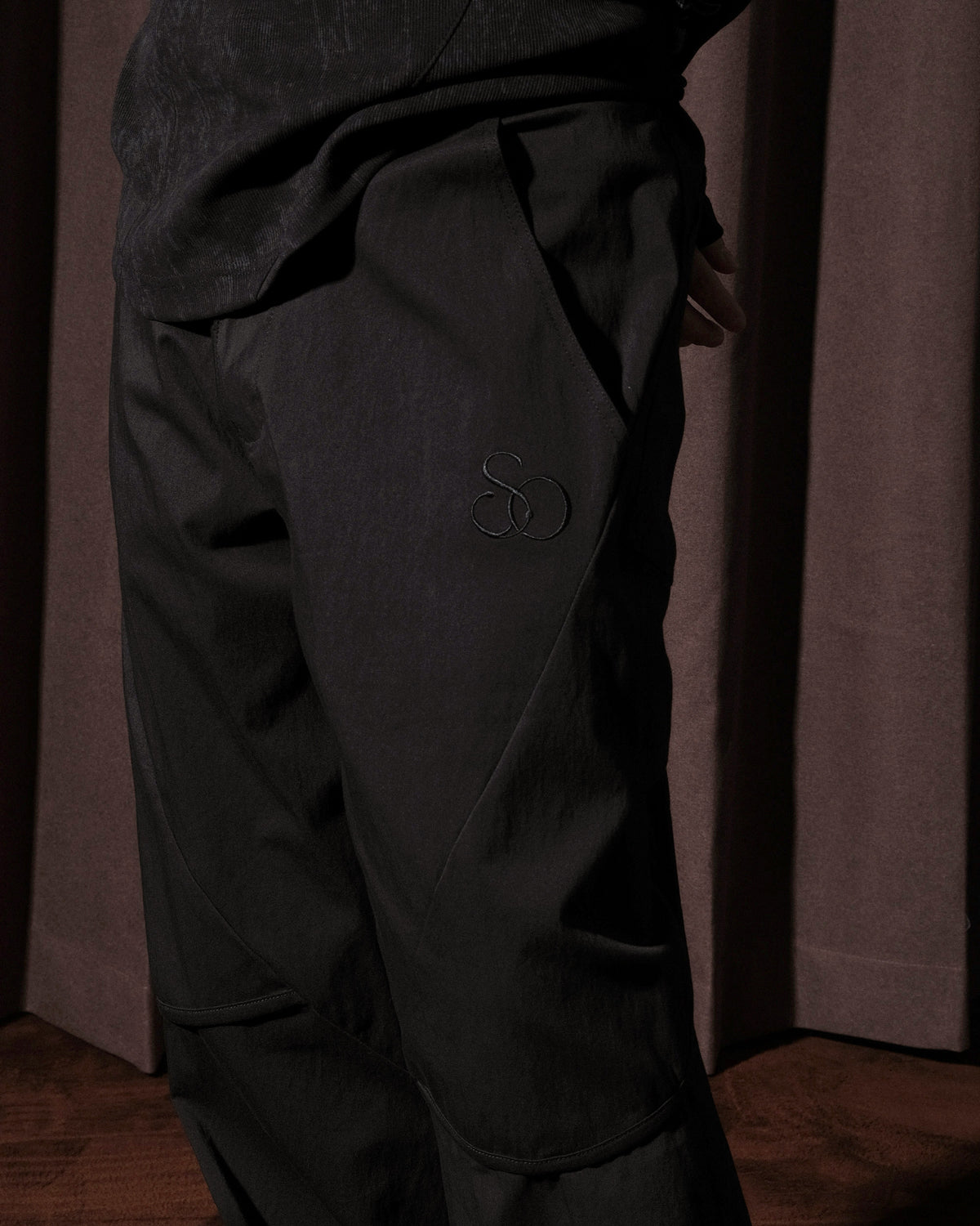A26-SD1-P  / Arc Panel Pants (Black)