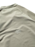PRE - SEASON —S24 PS-01T-1   Sukkiri Open Chest T-shirt (Taupe Khaki)