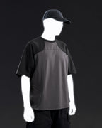S26-PR-T2 / Panelled Light Tee (Black)