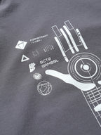 S1 A24-H-01 PixelPulse Visor Hoodies (Grey)