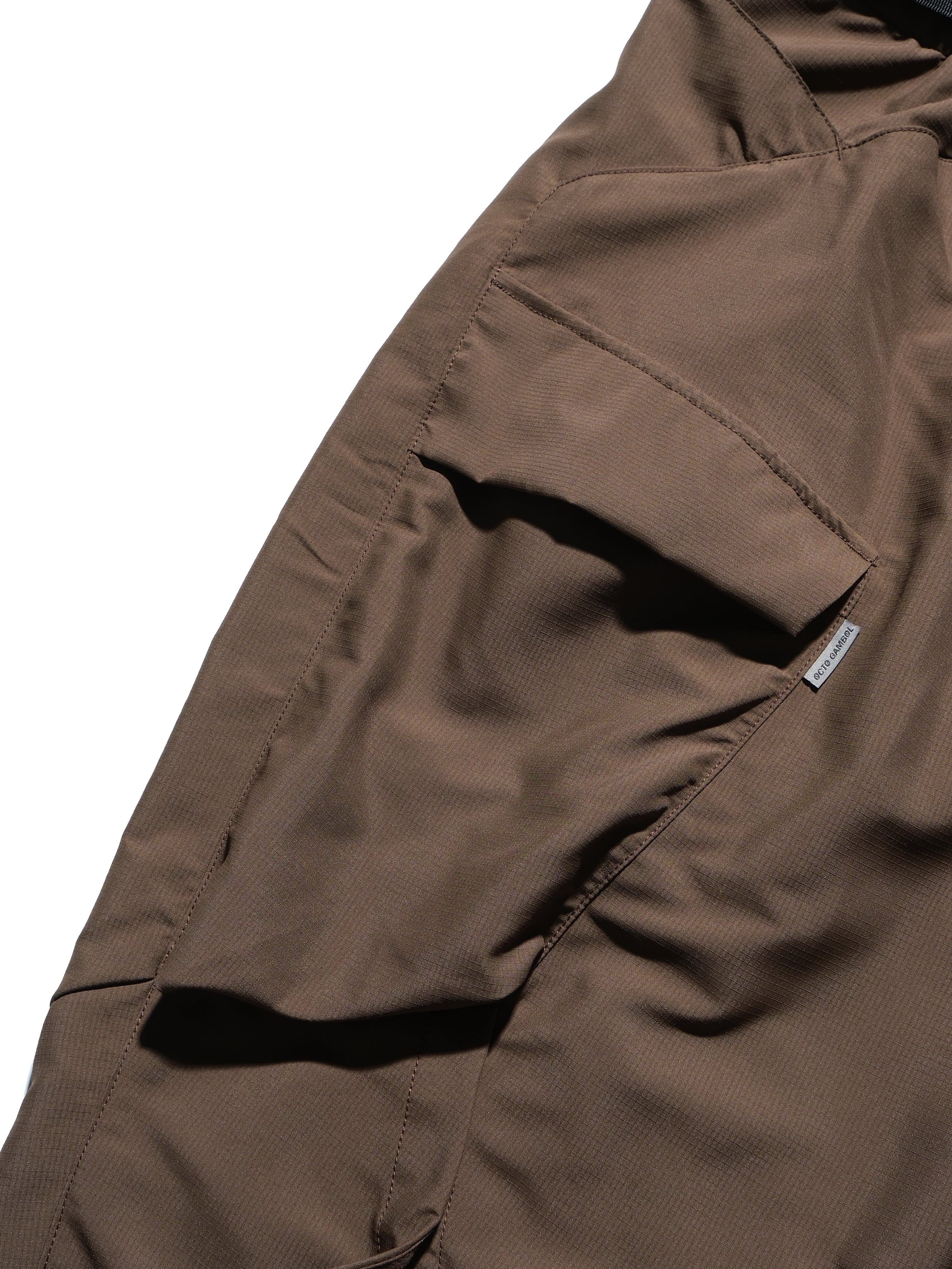 S24 / 17 — P -03  Vertical Sukkiri Pants (Brown)