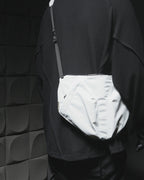 A24-CS-01-B  Futuristic Crossbody Bag (Bright Grey)