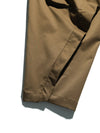 AW23 / 07 —  P23-132 Reverse V-Shape Visor Camber cone Pants  (Golden Brown)