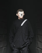 A24-CS-01-T    Futuristic Long Sleeves T-shirt (Black)