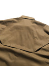 AW23 / 06 —J23-027  Trapezoidal Visor Coach Jacket (Golden Brown)