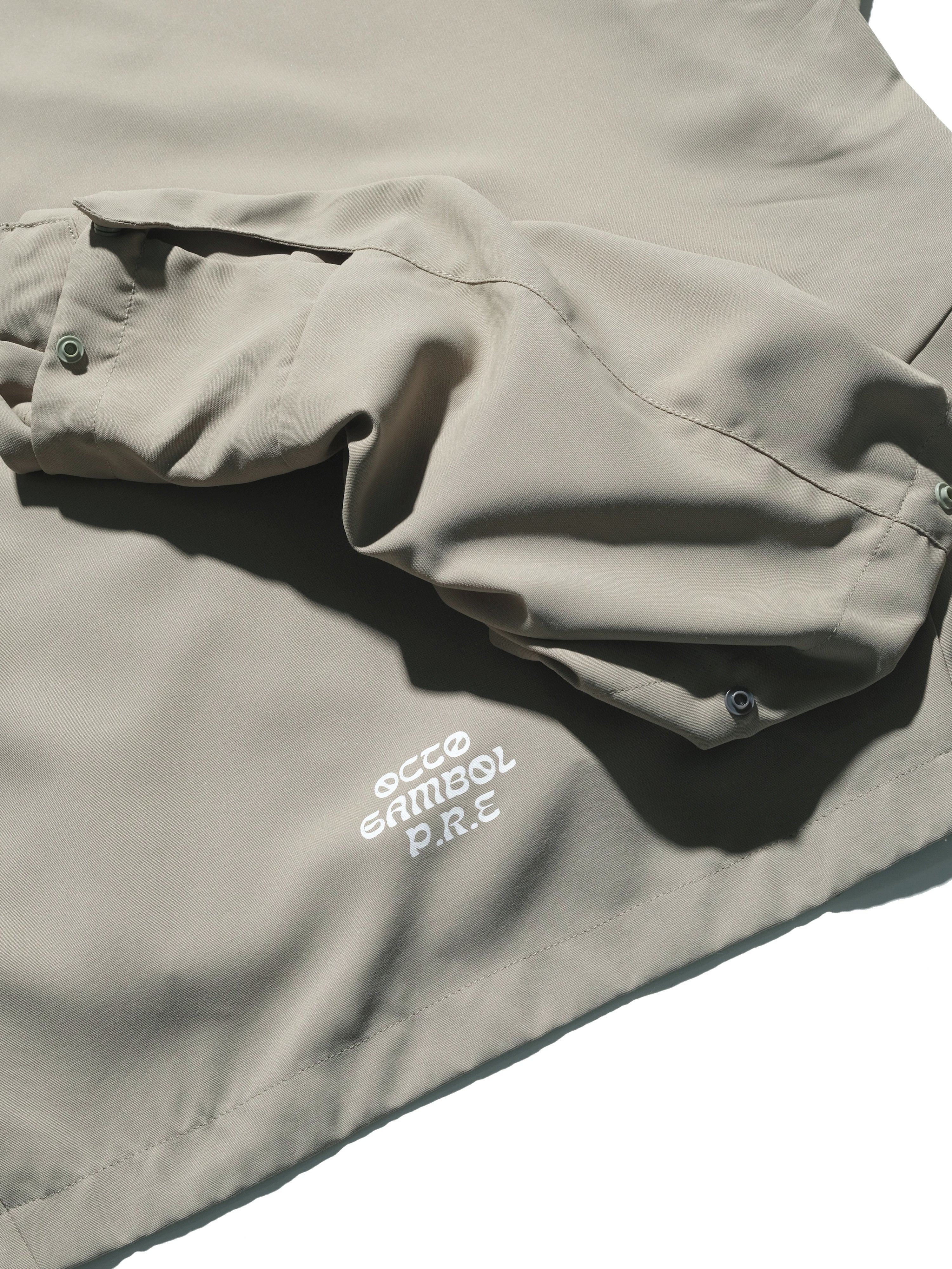PRE - SEASON  —S24 PS-01J Detachable Sleeves Blazer  (Pewter Khaki)