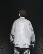 A24-CS-01-H    Futuristic Sweater (Bright Grey)