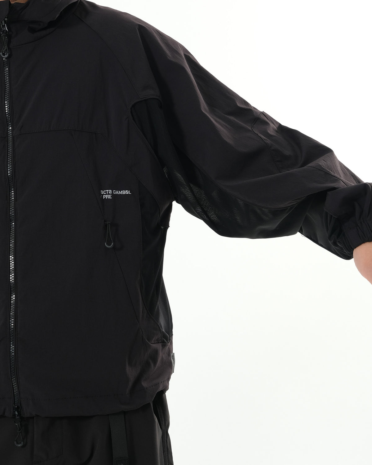 A26-PRE-J / Air Wing Hooded Jacket (Black)