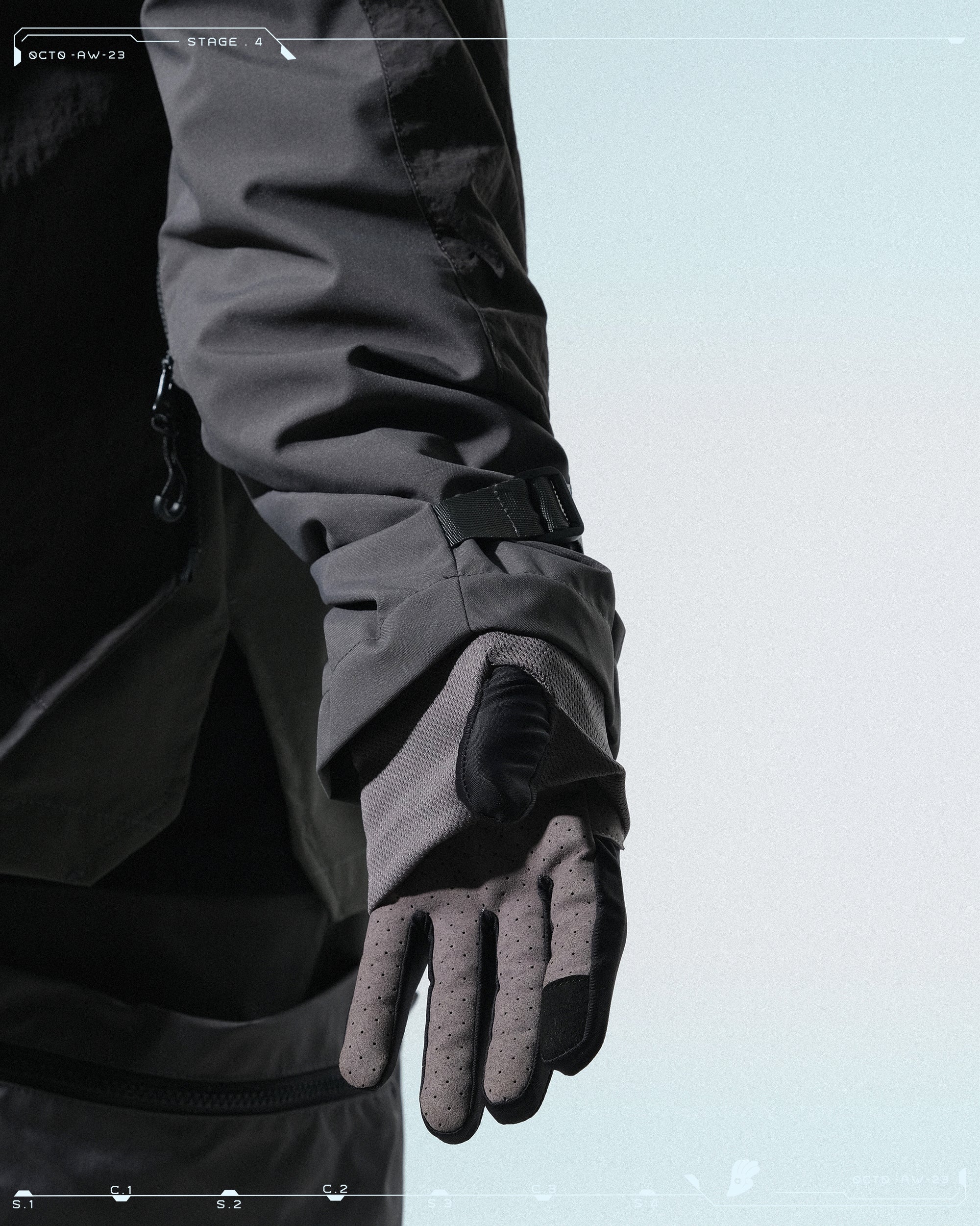 AW23 / 11 —J23-029   Ripple Tornado Pullover (Charcoal Grey)