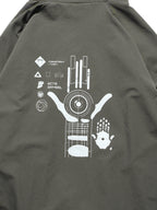 S1 A24-H-01 PixelPulse Visor Hoodies (Green)