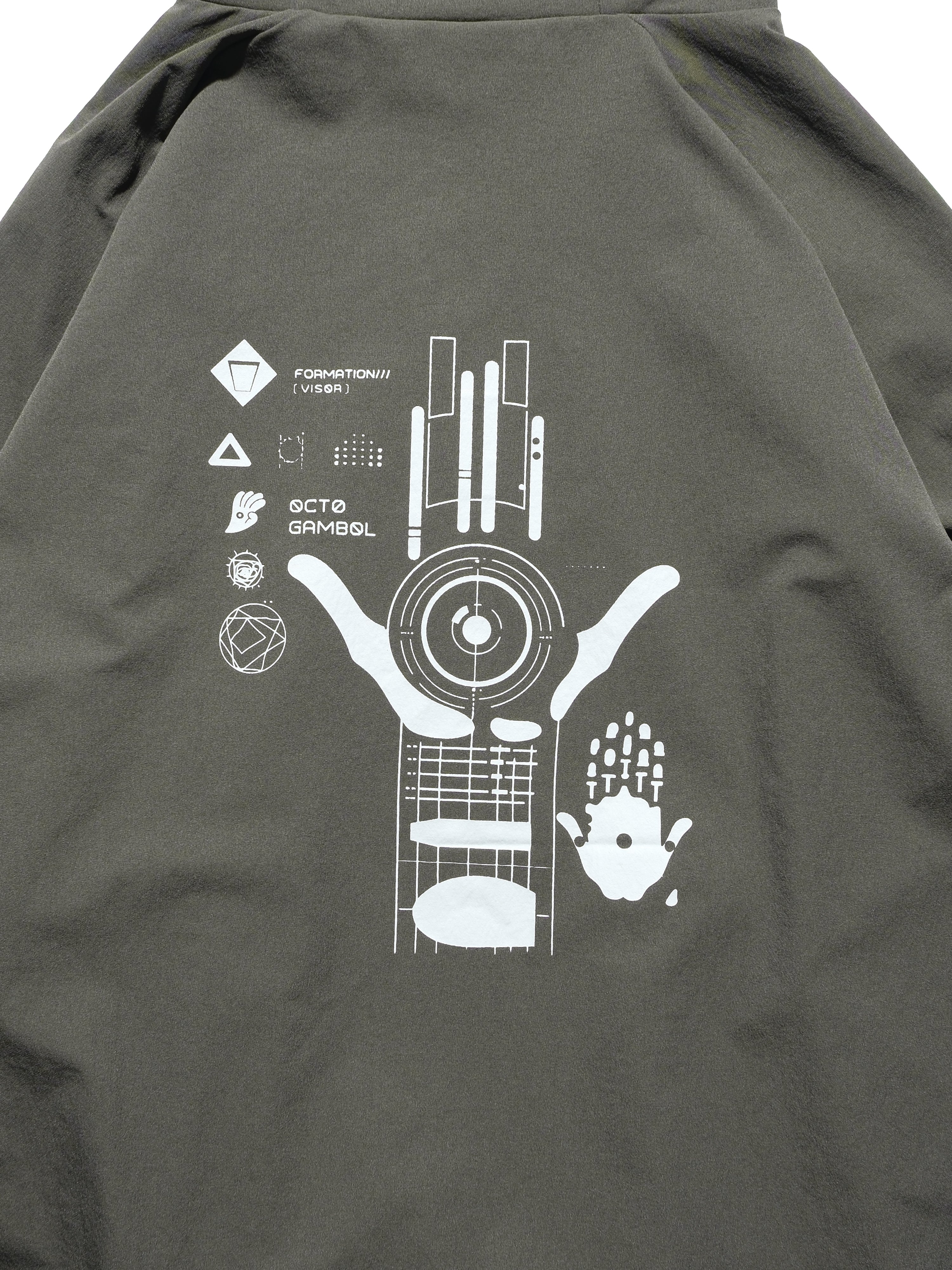 S1 A24-H-01 PixelPulse Visor Hoodies (Green)