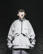 A24-CS-01-O    Futuristic Vest (Bright Grey)