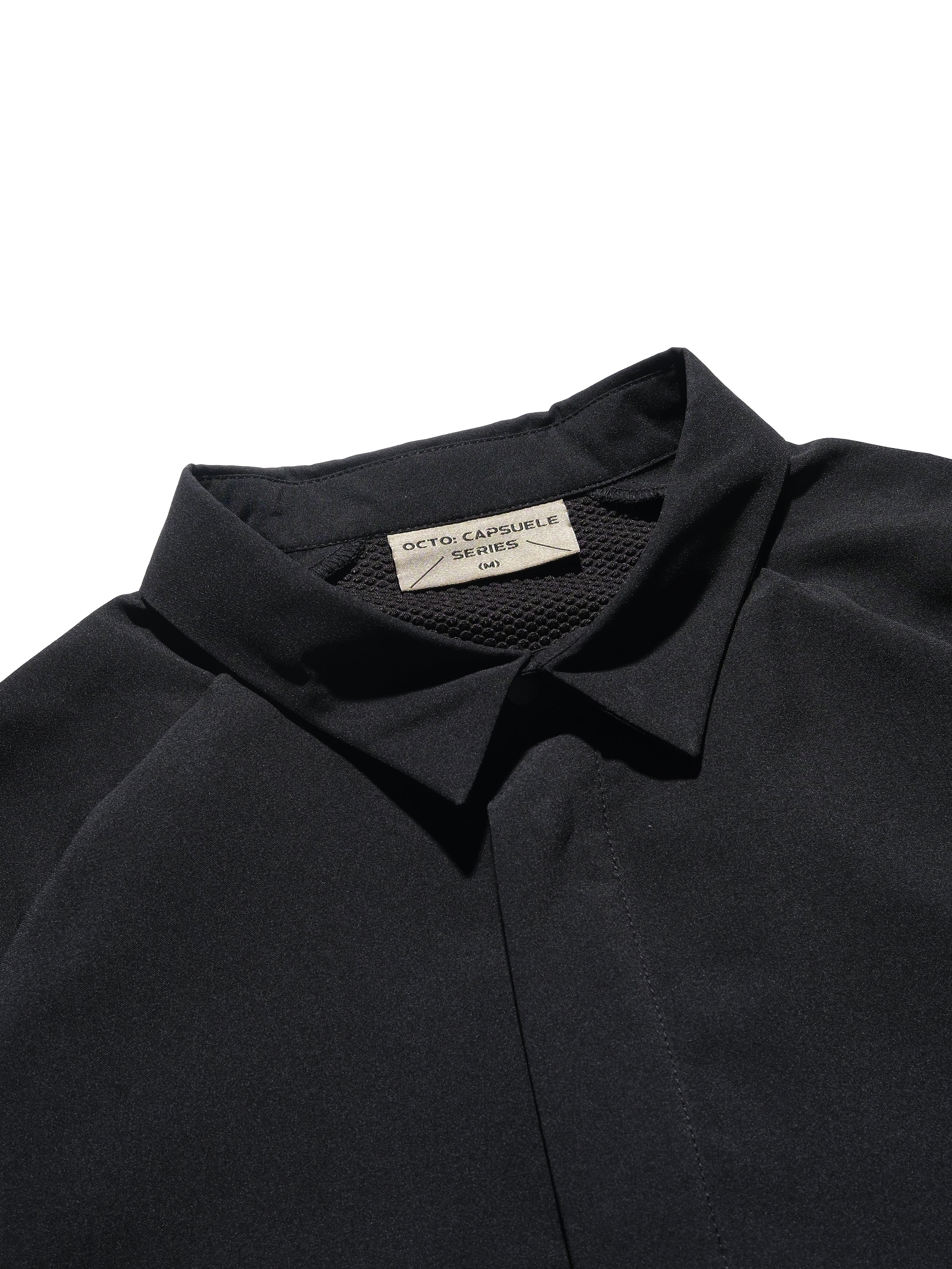 S24  / C-04-ST  Classic Light Shirt  (Black)