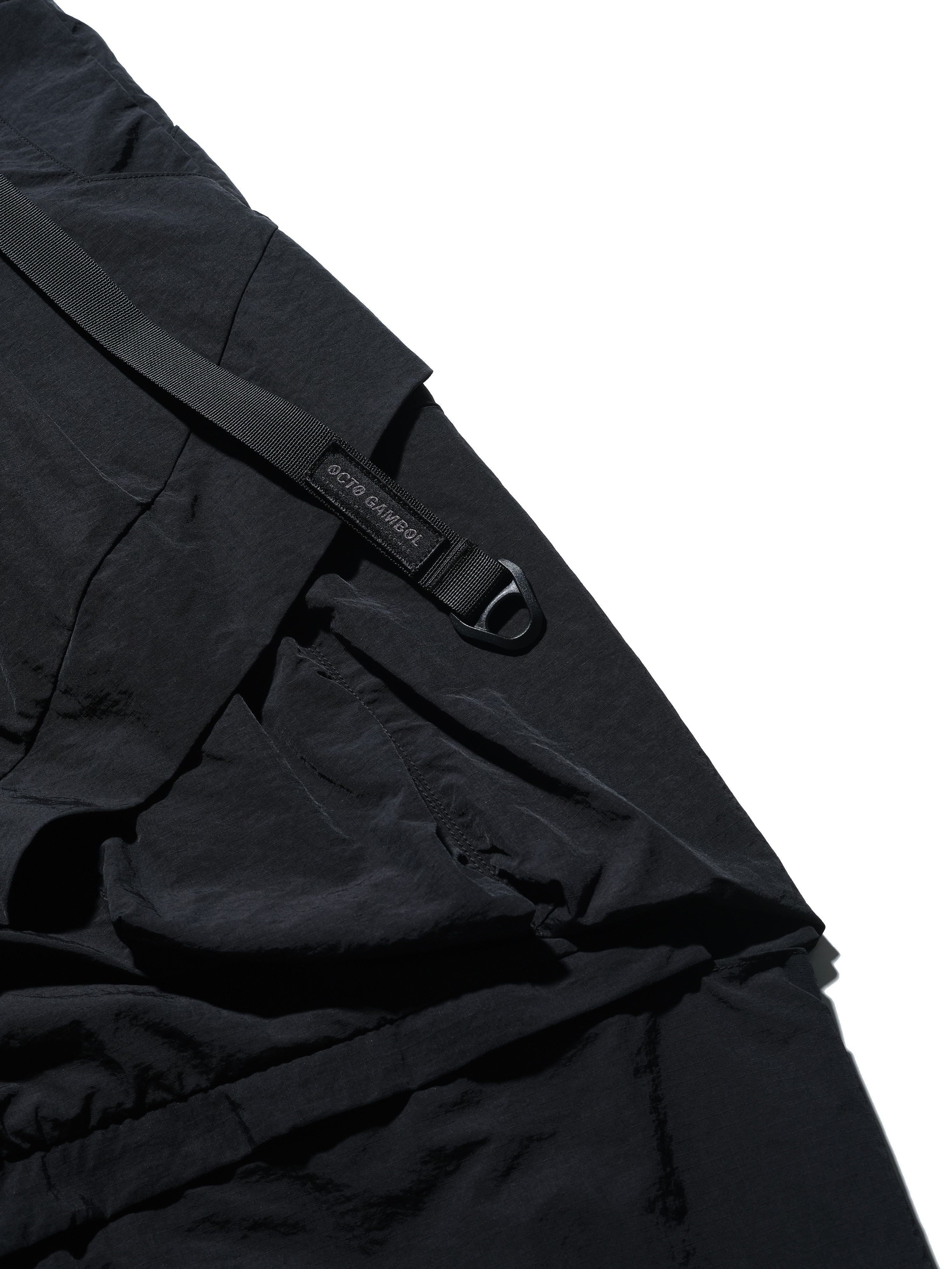 PRE - SEASON  —  PP23-021 Detachable Orb Pants  (Black)