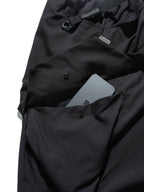 S24 / 04 — P -01  Radial Visor Orb Pants (Black)