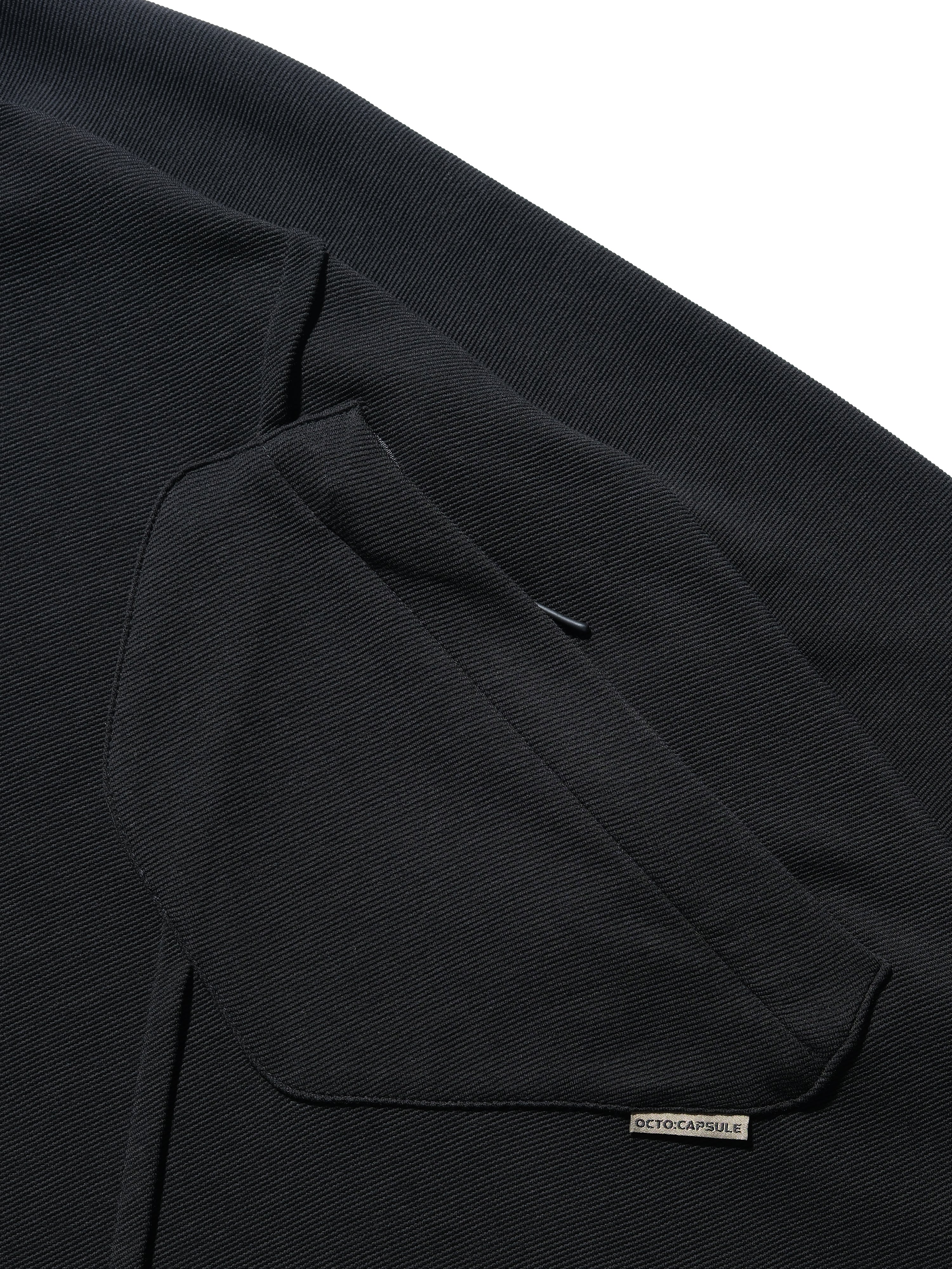 A24-CS-01-T    Futuristic Long Sleeves T-shirt (Black)