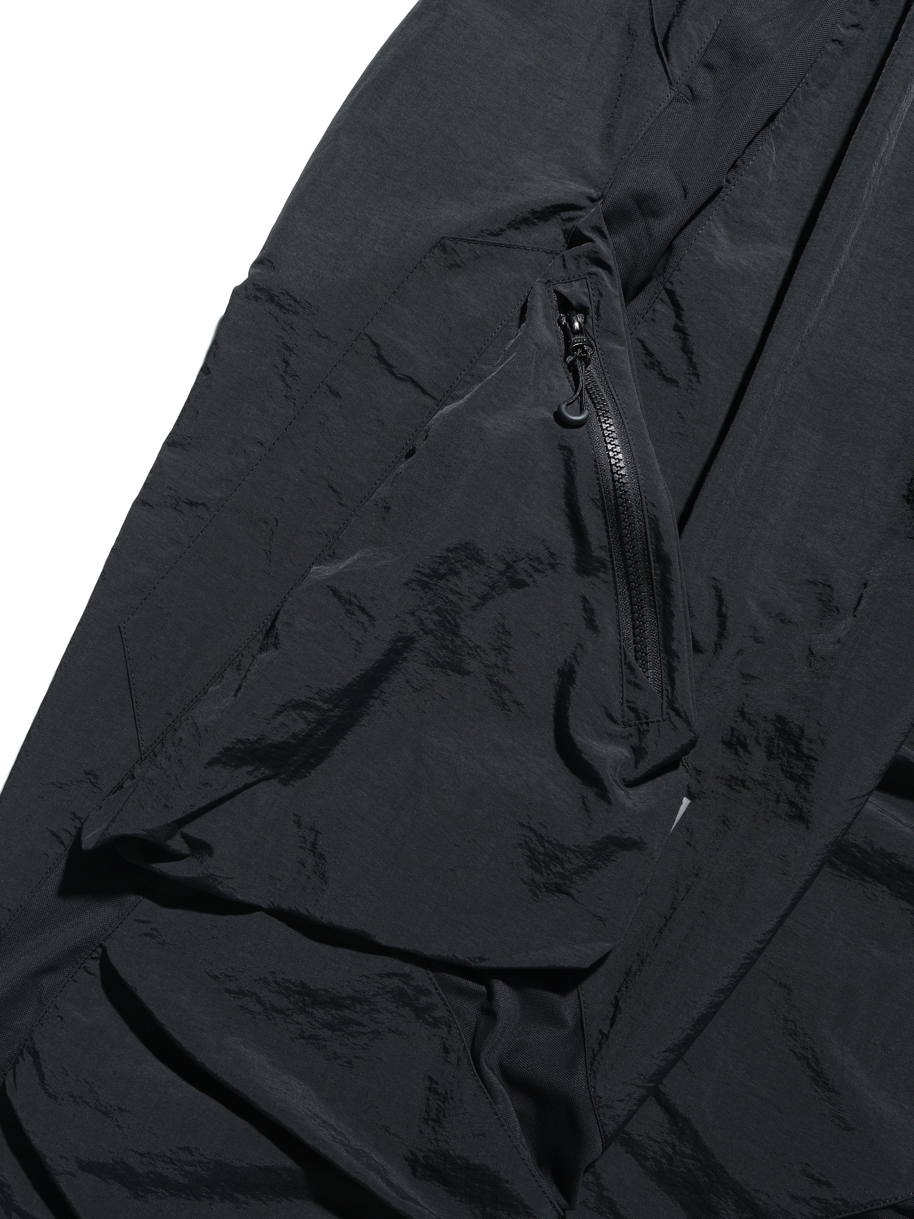 S24 / 13 — P -02  Tornado Arc Wide Pants (Black)