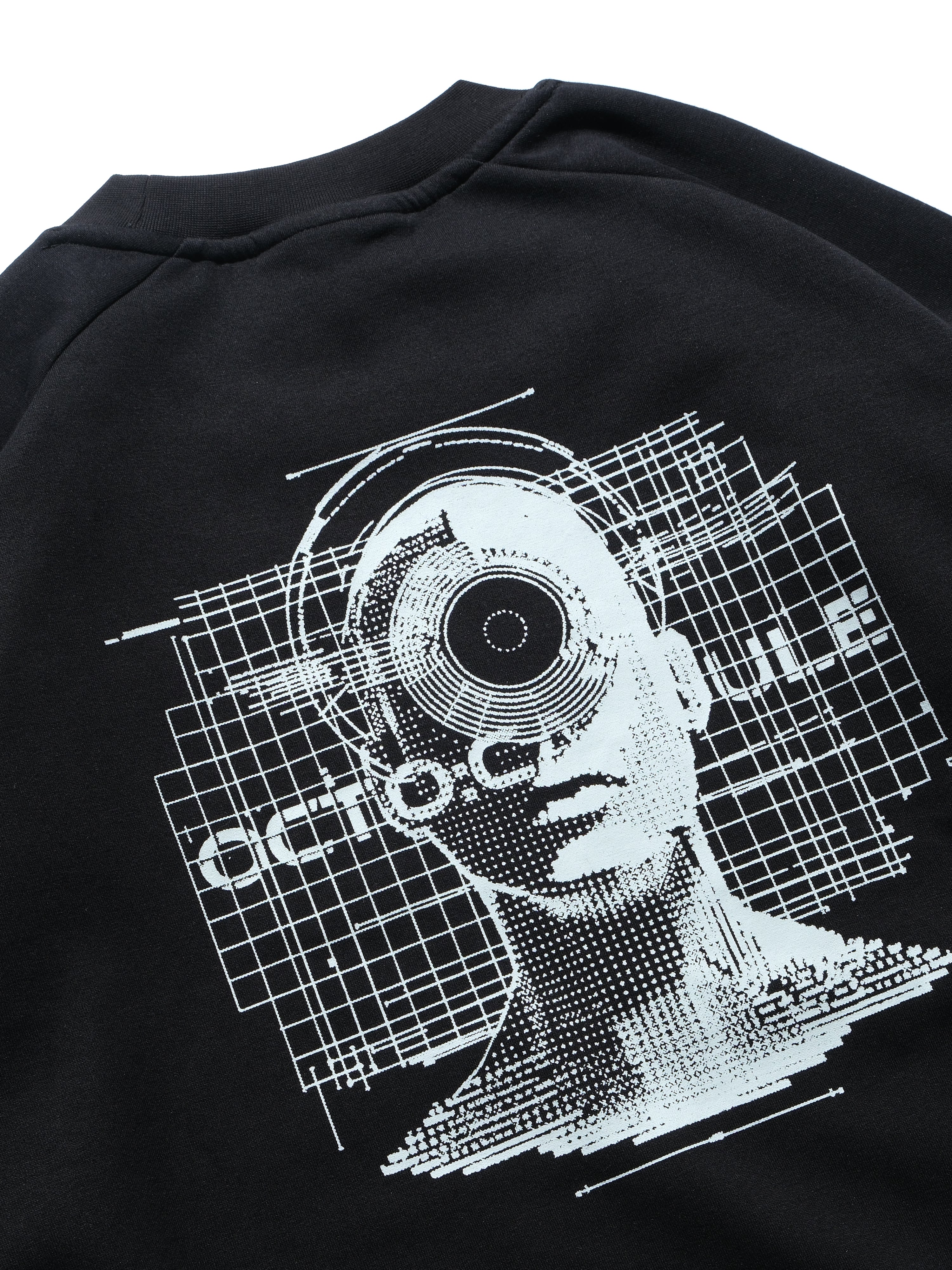 A24-CS-01-H    Futuristic Sweater (Black)