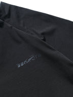 OCTO x SENSE S25-OS-WT1 Zip Cropped Top (Black)